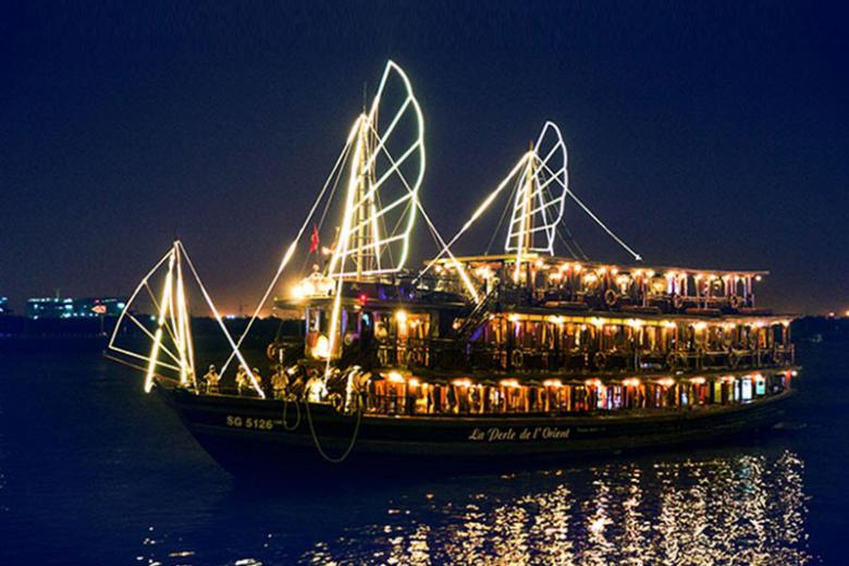 Exclusive Dinner Cruise Aboard Indochina Junk on the Saigon River