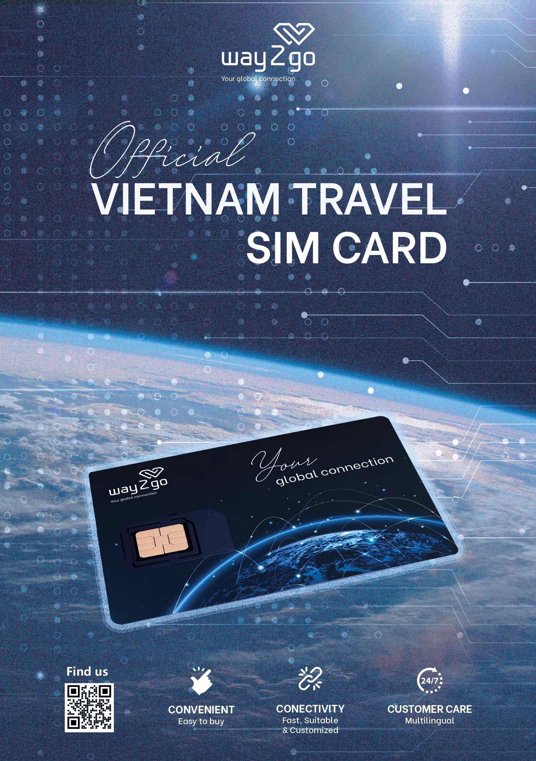 Вьетнам 4G SIM карта (забор в аэропорту Тан Сон Нхат - Хошимин)
