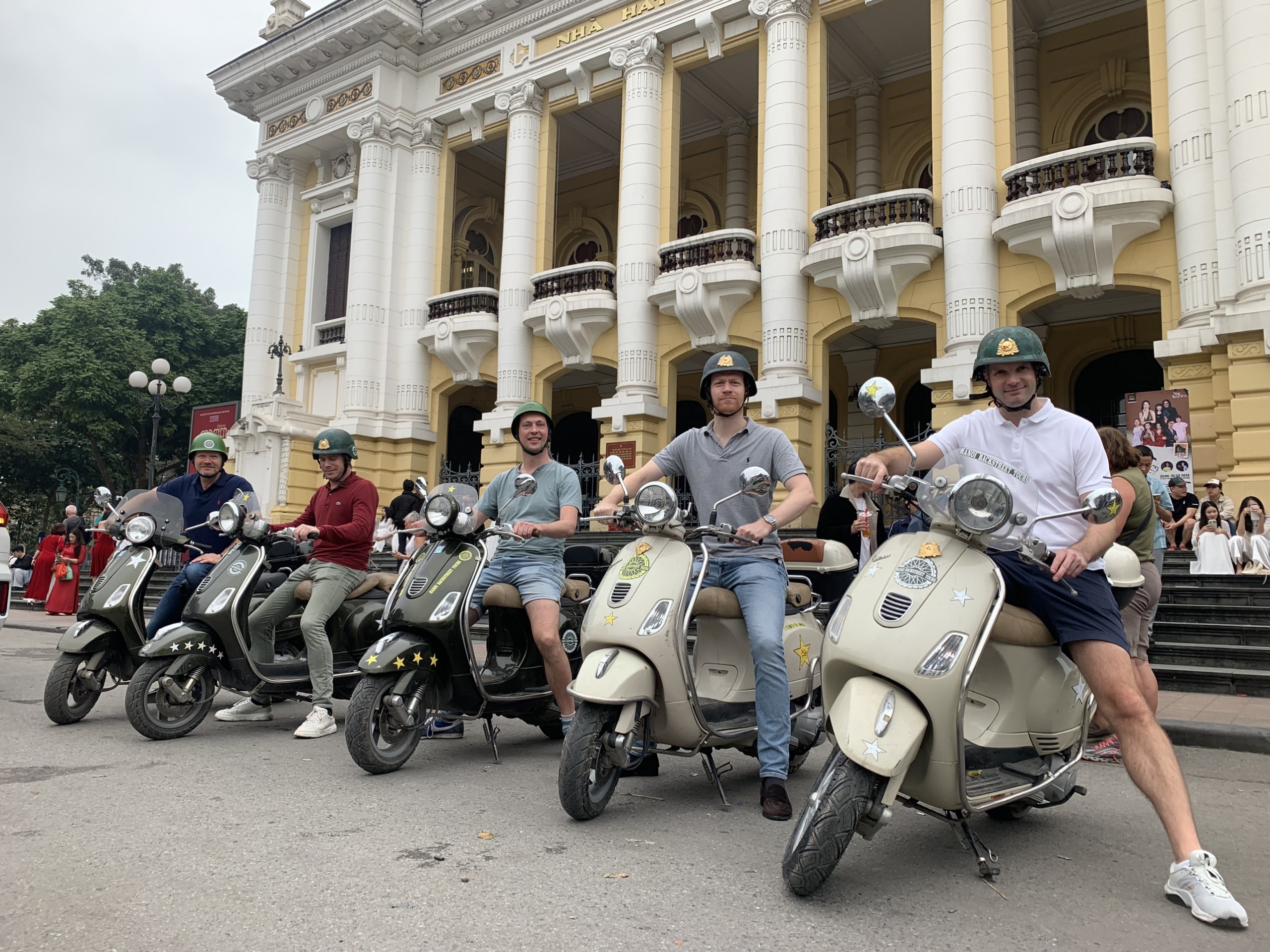 Day Tour | Explore Hanoi by Vintage Vespa or Minsk: Food, Culture & Sightseeing