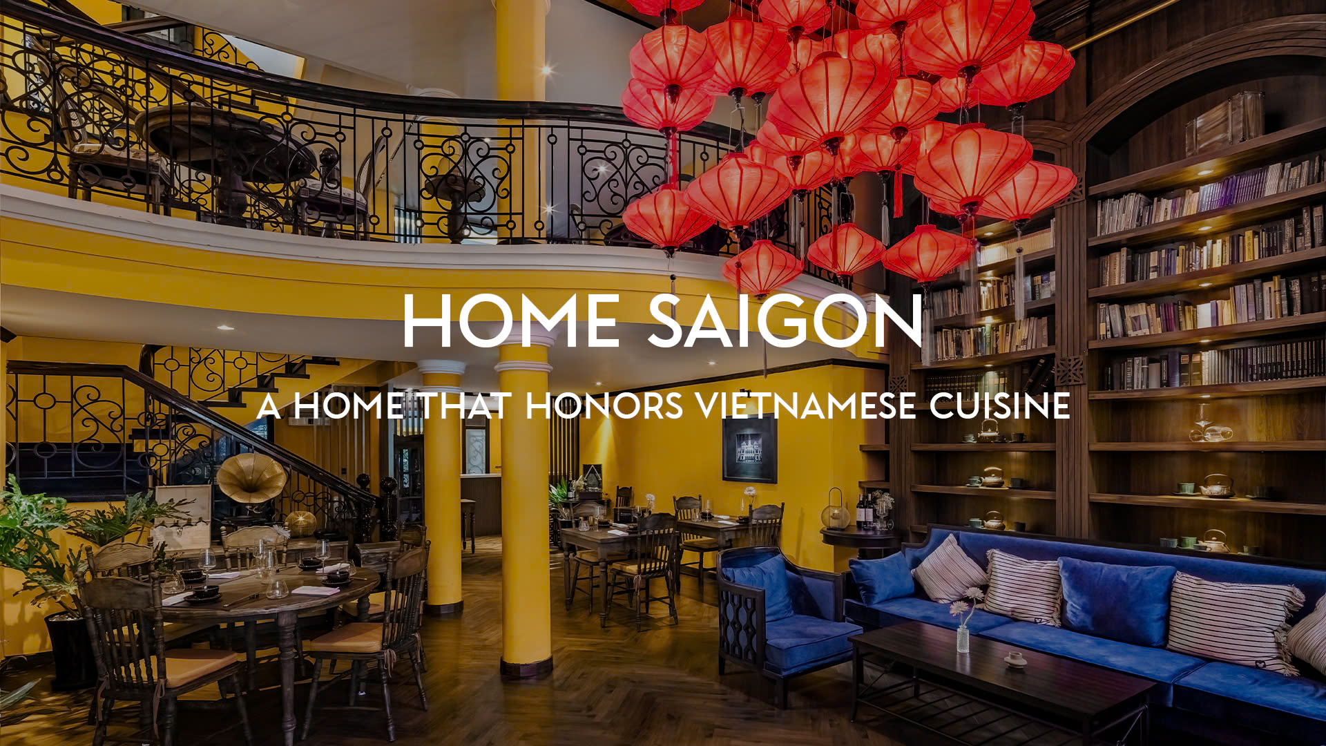 Обеденный опыт в HOME Saigon I Ho Chi Minh City