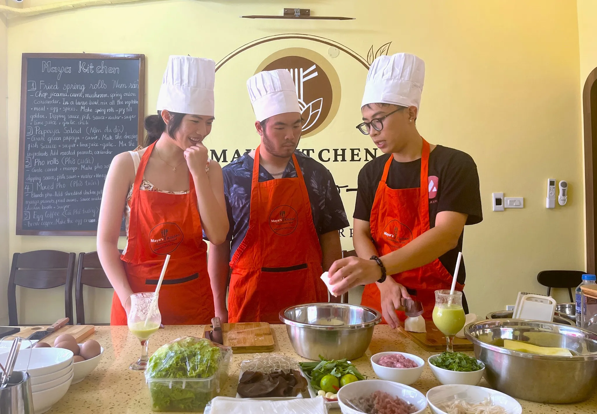 Опыт кулинарного мастер-класса Майя и экскурсия по рынку | Ханой