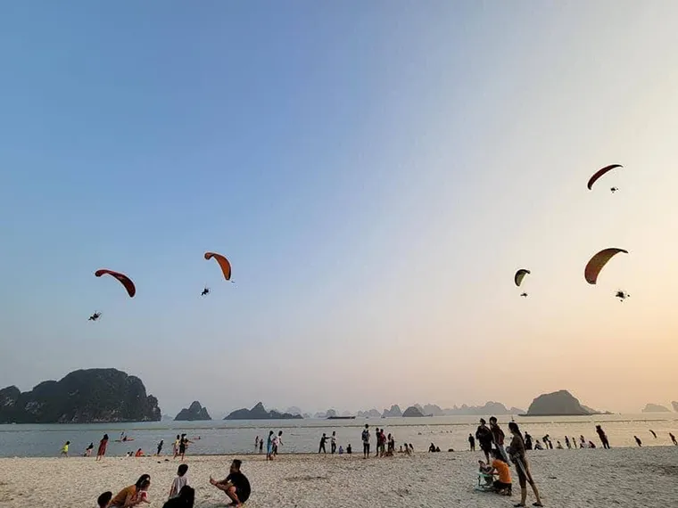 Favorite beach of local people