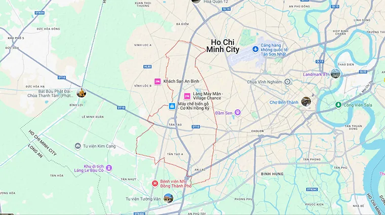 Binh Tan District is the second largest district in Ho Chi Minh City and also the most populous district in the city