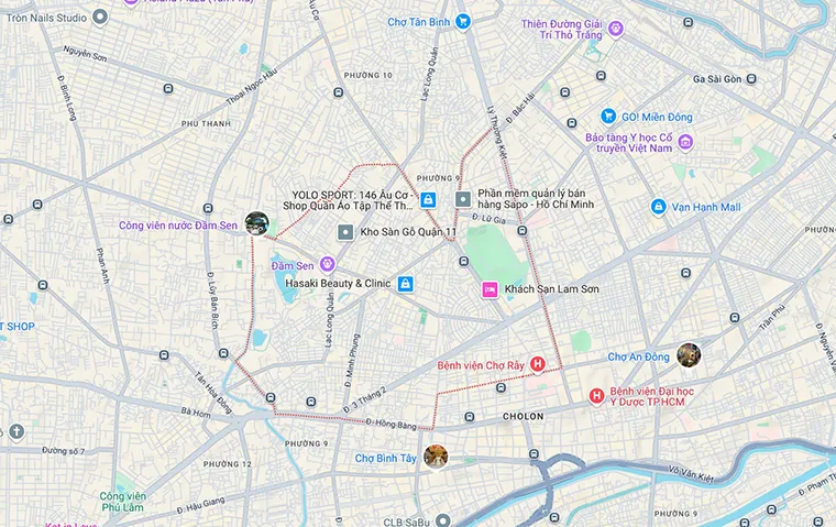 District 11 has a long history, associated with the development of Ho Chi Minh City.