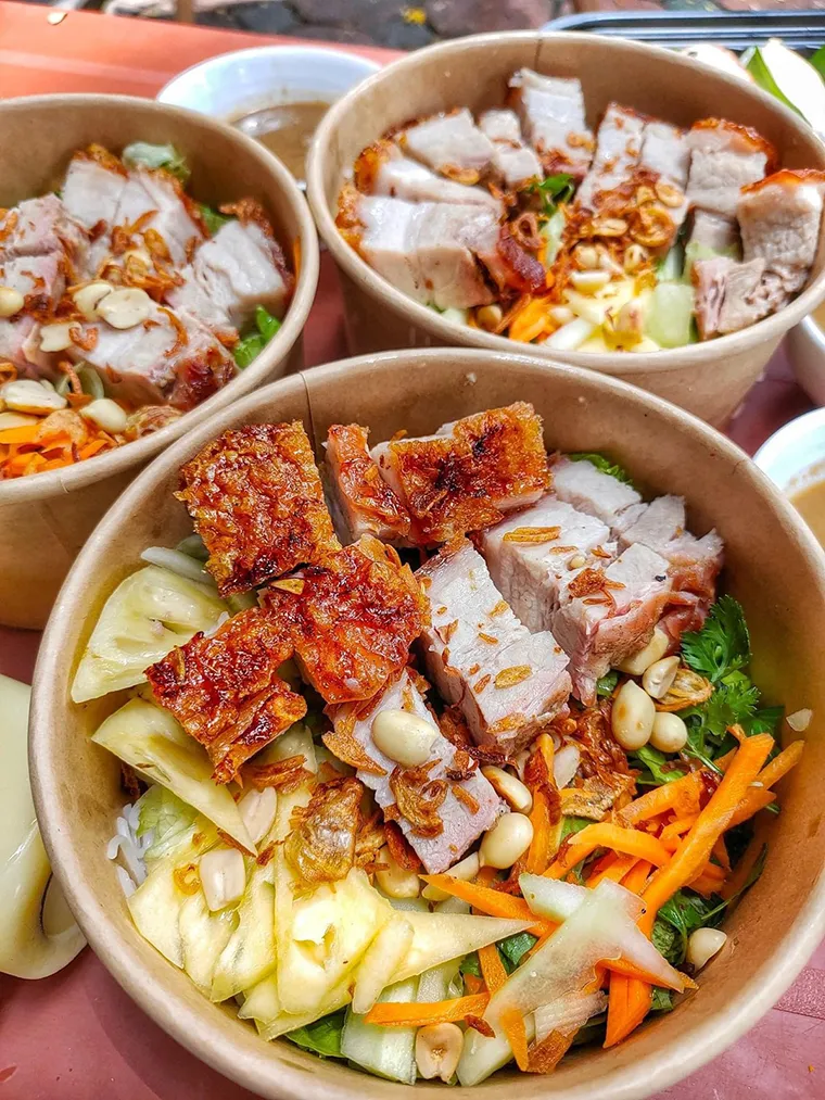 Fragrant dish with typical fish sauce flavor