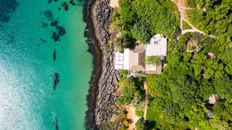 Mango Bay Resort is surrounded by an ecological forest