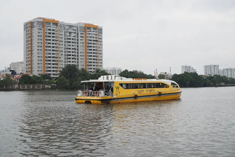 Cruising on the Water Bus, you’ll see a quieter, more poetic side of Saigon