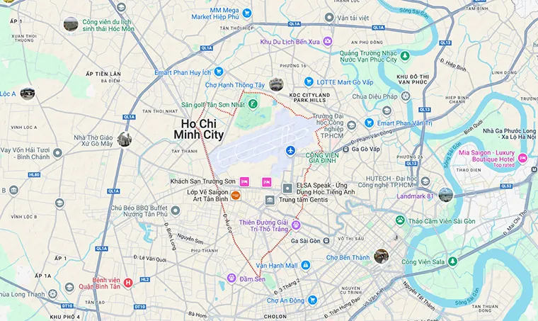 Tan Binh District possesses a prime location near the center of Ho Chi Minh City, one of the most vibrant and developed areas of the city.