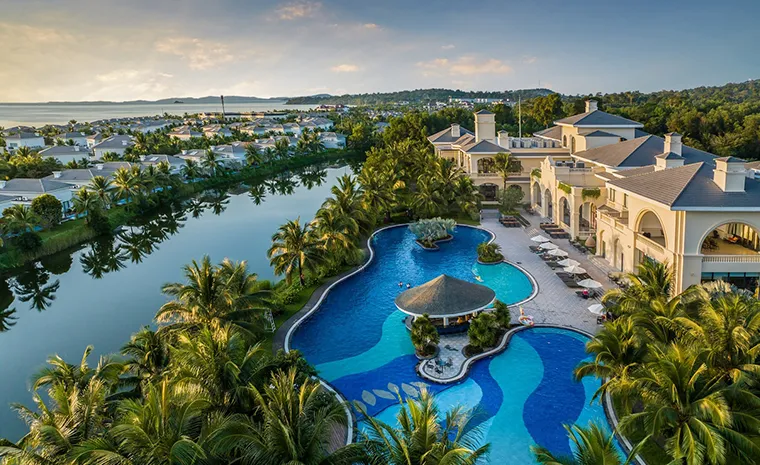 Beautiful panorama of Vinpearl Resort & Spa Phu Quoc