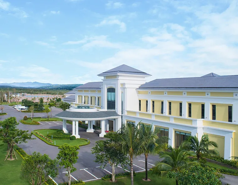 Luxurious and modern architecture of Wyndham Grand Phu Quoc