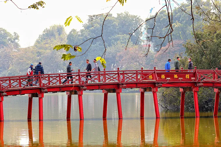 Peaceful beauty with breathtaking views of the capital Hanoi