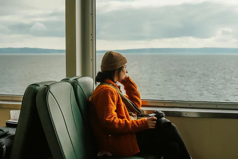 Traveling by bus combined with high-speed ferry helps bring unique experiences