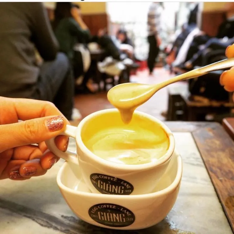 Giang Cafe- The birthplace of egg coffee, serving the most authentic version since 1946