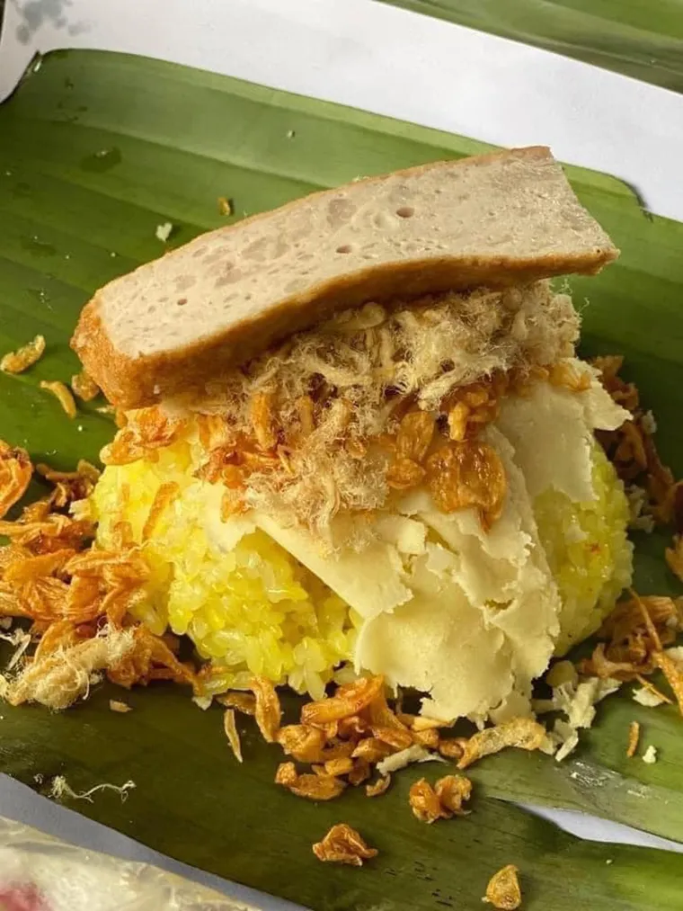 Hang Bai sticky rice is suitable for breakfast and afternoon snack