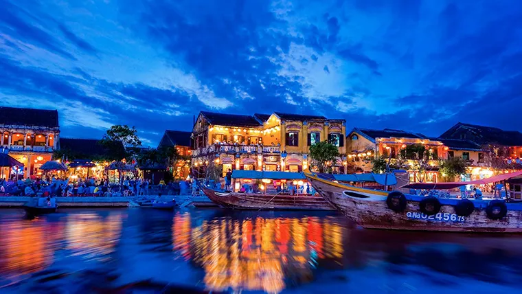 Hoi An is a famous ancient city in Vietnam.