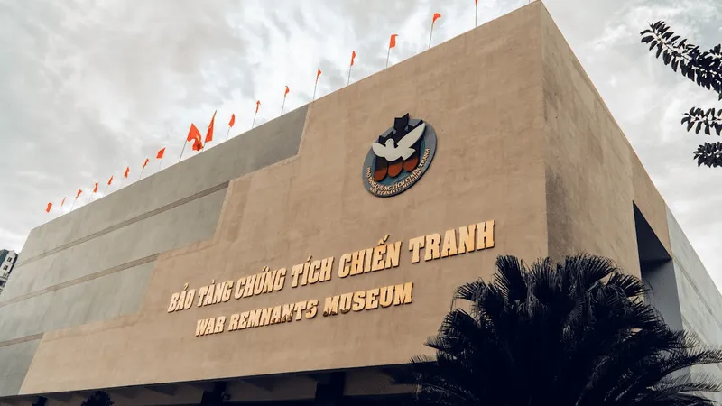 Visitors can learn about Vietnamese history at the War Remnants Museum in Saigon. - Photo Source: Pexels