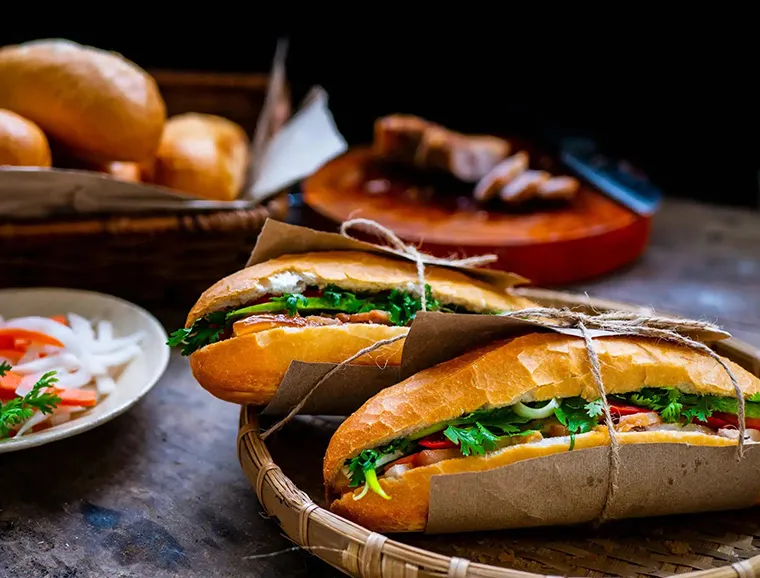 Banh mi is a quick, convenient, and incredibly delicious dish
