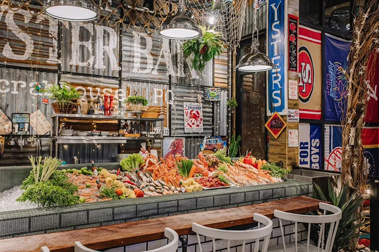 Enjoy fresh Phu Quoc seafood prepared in American culinary style at Crab House