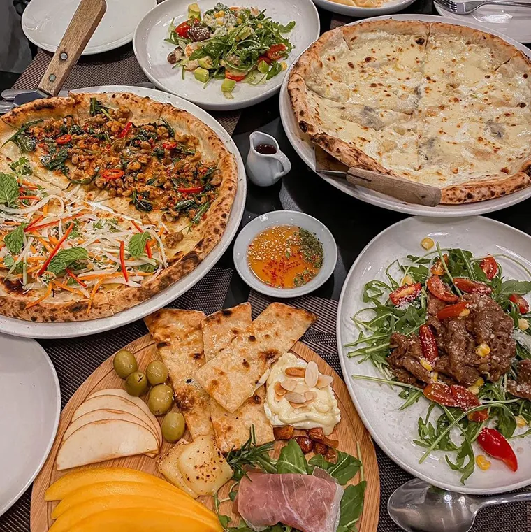 Famous dishes at The Home Pizza