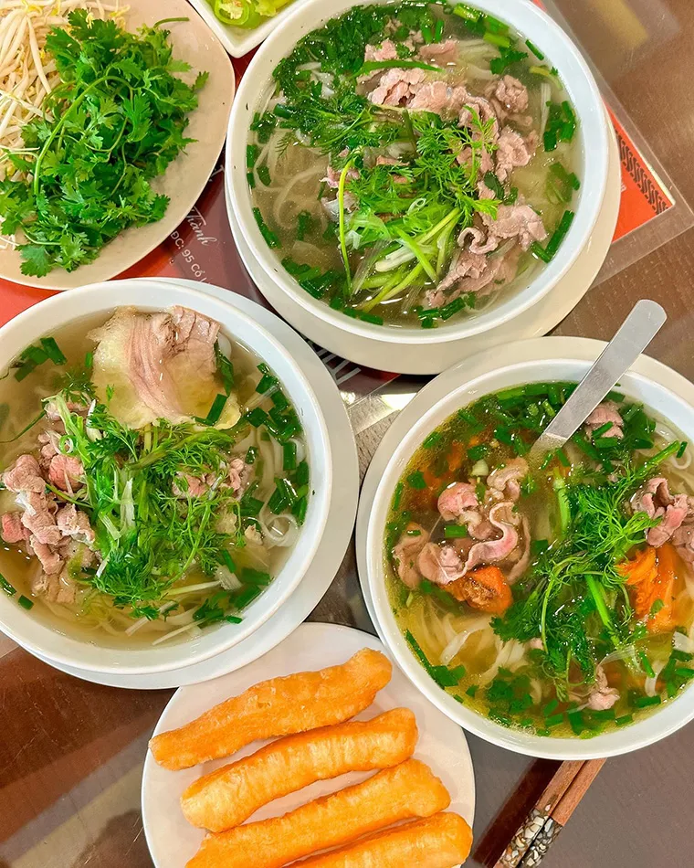 Pho is a dish you shouldn't miss at Noi Bai Airport.
