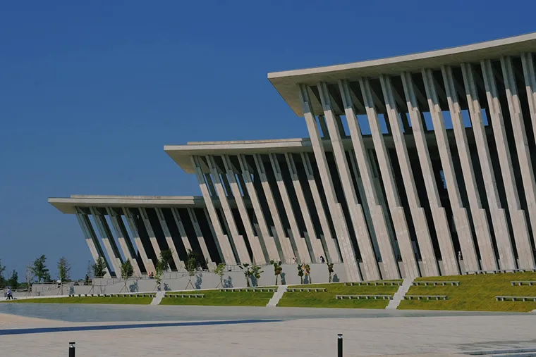 The distinctive architecture of the Military History Museum.
