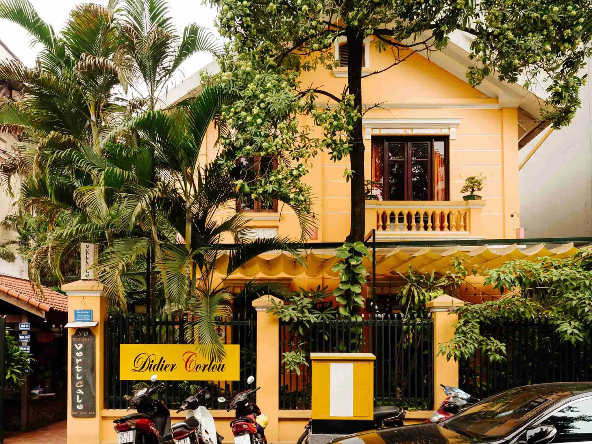 Experience refined French-Vietnamese cuisine in a charming colonial villa with panoramic city views - Photo Source: Fanpage La Verticale