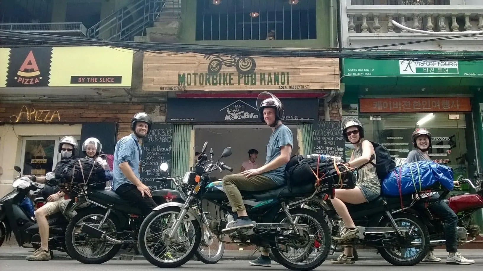 Renting a motorbike lets you explore Hanoi like a local and discover hidden gems off the beaten path - Photo Source: Fanpage Hanoi Motorbikes 