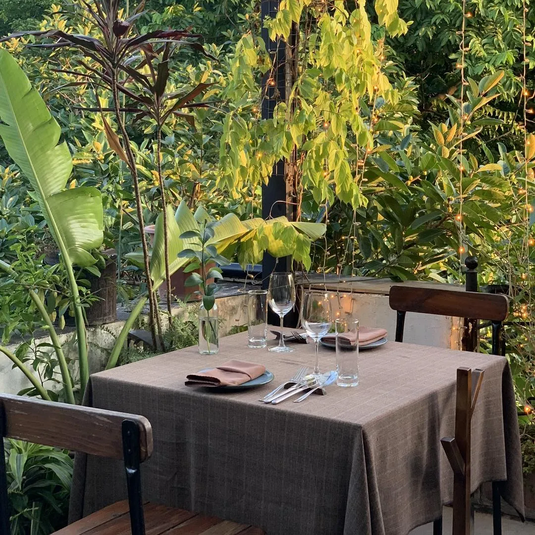 A paradise for salmon lovers, offering creative salmon-based dishes in a charming garden setting - Photo Source: Salmonoid