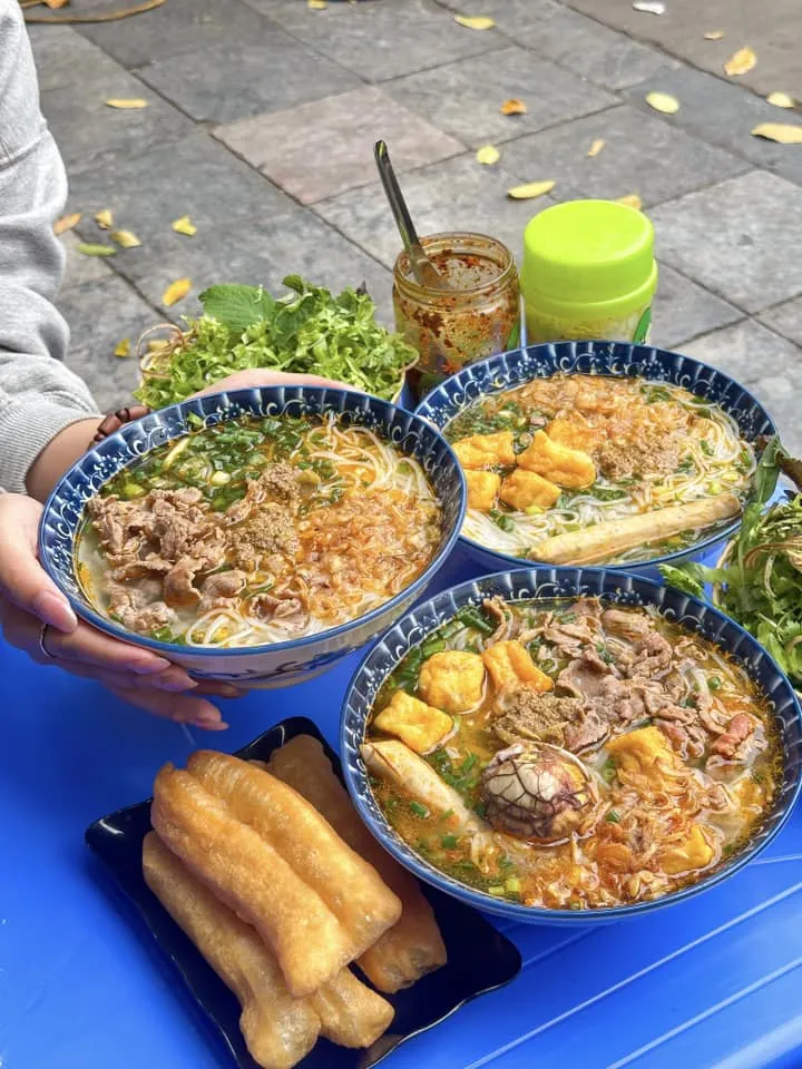 Hanoi street food is famous for its diversity, novelty, and appeal.