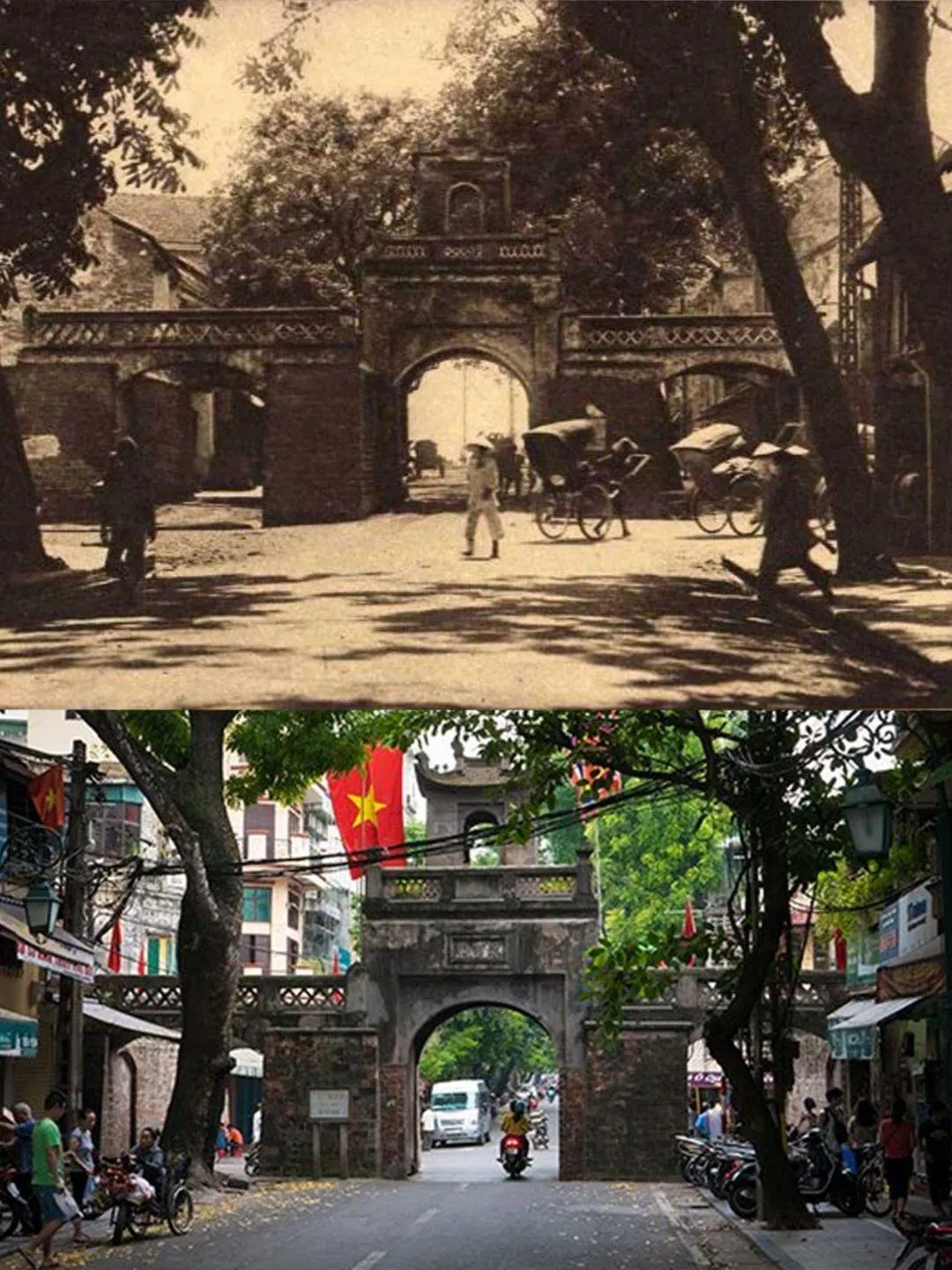 It survived multiple invasions, from the French attack in 1873 to later conflicts, standing as a testament to Hanoi’s strength - Photo Source: Fanpage Chuyện của Hà Nội