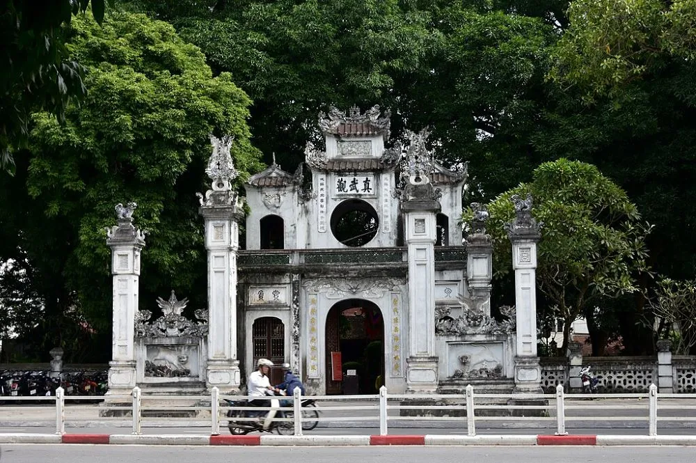 Quan Thanh Temple is one of the “Four Sacred Temples” that protected the ancient Thang Long Citadel - Photo Source: Wikipedia