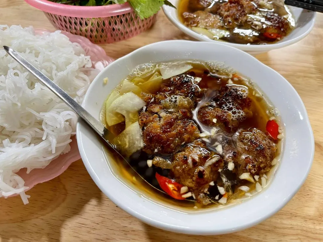 A serving of bun cha at a popular eatery. - Photo Source: Facebook Nguyễn Yến