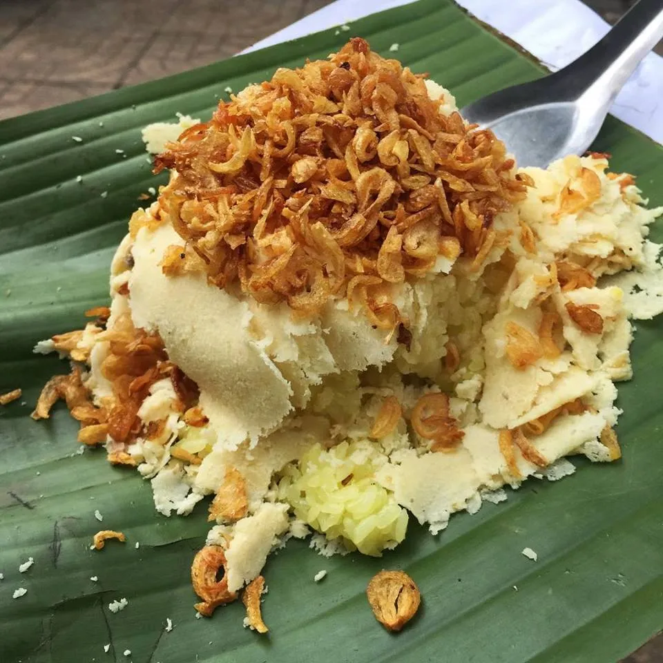 Xoi xeo is a typical breakfast dish when Hanoi enters autumn. - Photo Source: Facebook Địa Chỉ Ăn Ngon Hà Nội
