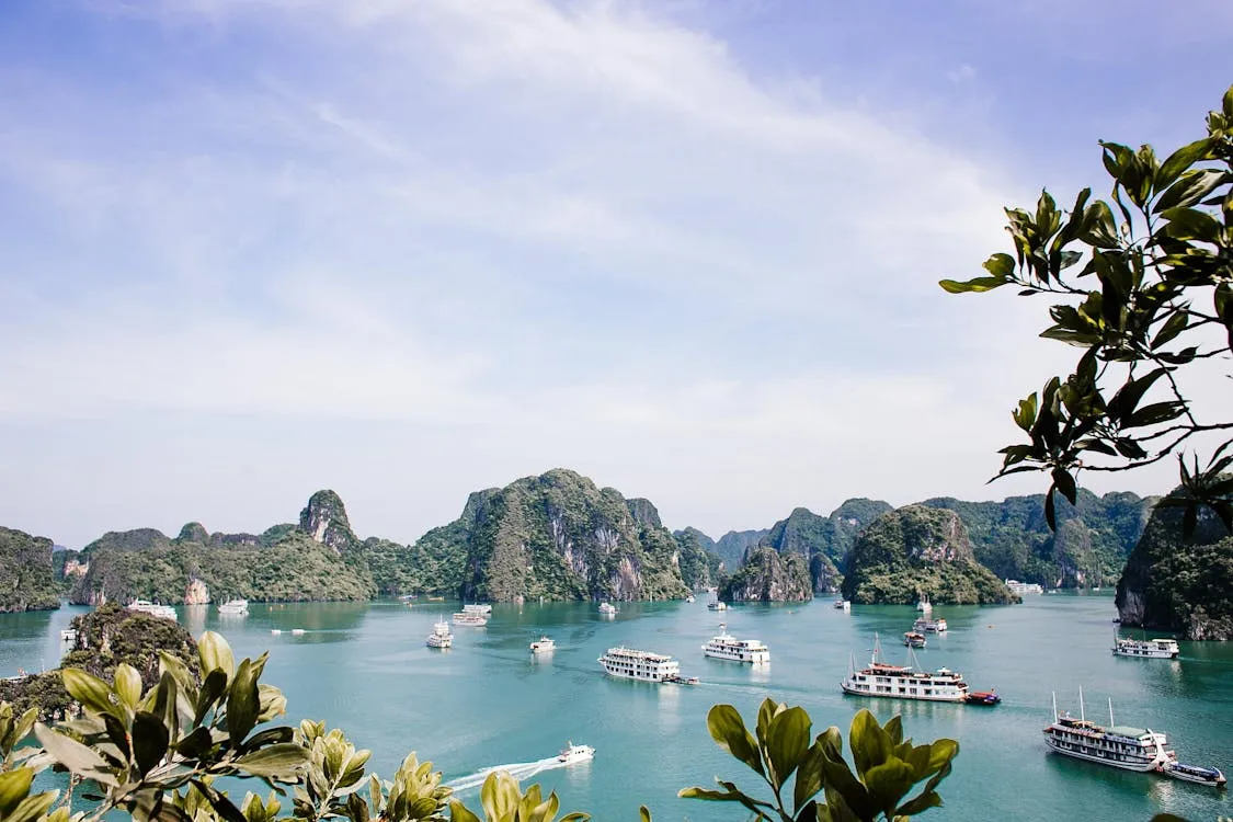 In January, Ha Long Bay experiences a chilly but charming weather pattern. - Photo source: Pexels