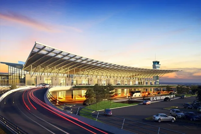 Van Don International Airport has many modern facilities and services. - Photo source: Vietnam News