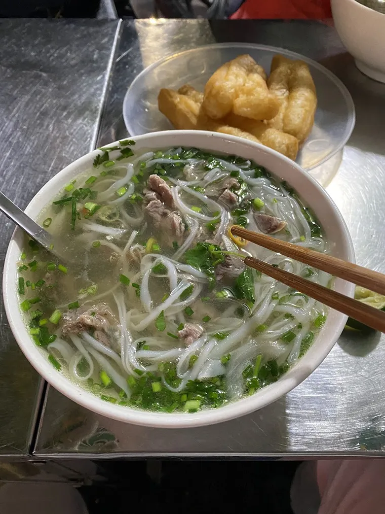 Pho Vui is one of the famous pho restaurants in Hanoi's Old Quarter.
