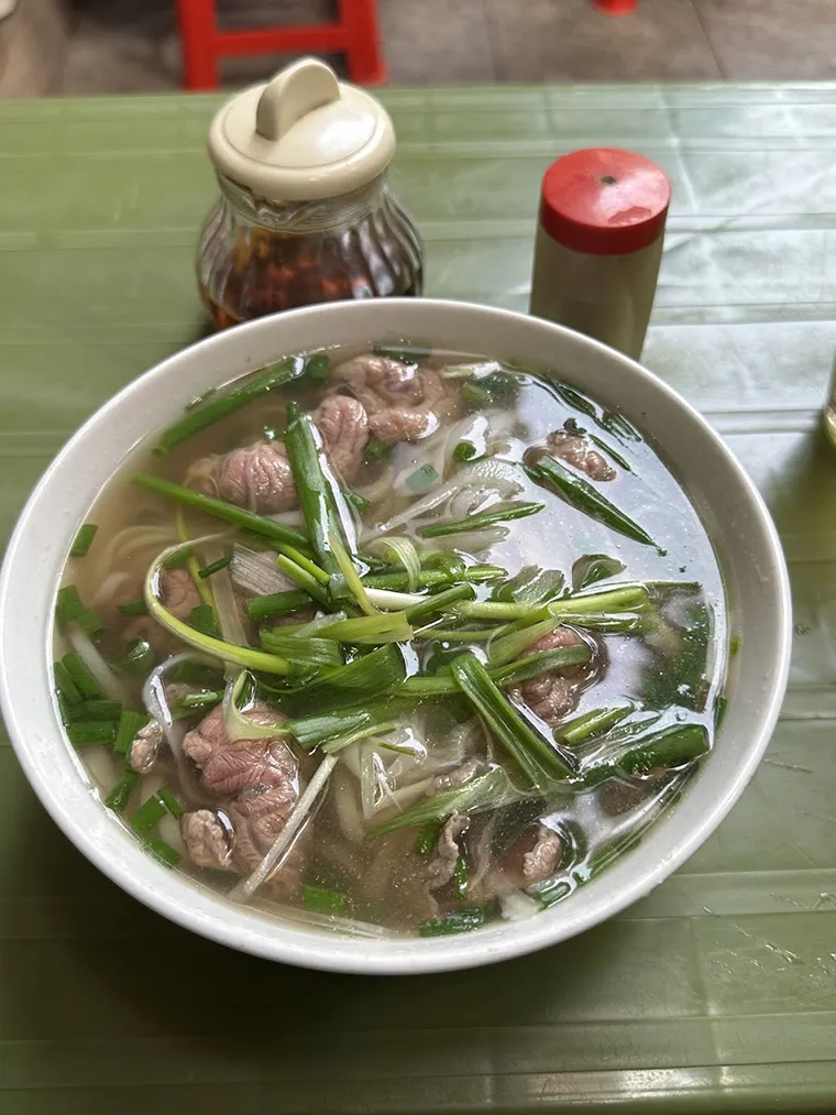 Pho Lam is famous for its special beef core pho.