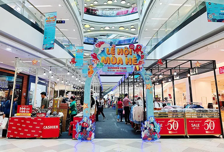 A prominent summer event at Van Hanh Mall