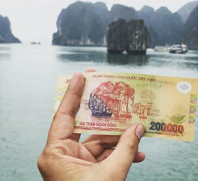 The islet appears on Vietnam’s 200,000 VND banknote and in tourism branding, symbolizing love, unity, and national pride