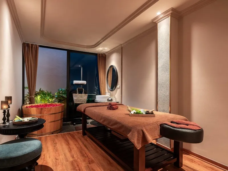 A highly rated chain offering consistent service and diverse treatments across multiple Hanoi locations at excellent value - Photo Source: Fanpage Serene Spa