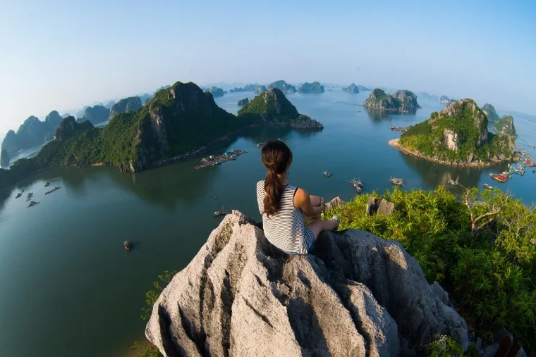 Discover the most breathtaking elevated spots for wide-angle shots that showcase the bay's vast beauty - Photo Source: Facebook Vietnam Tourism Board