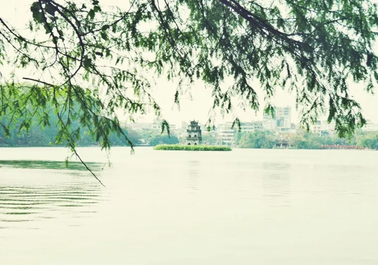 This historical tower is named after the legendary Golden Turtle, a central figure in Vietnamese folklore. - Facebook Ha Vu