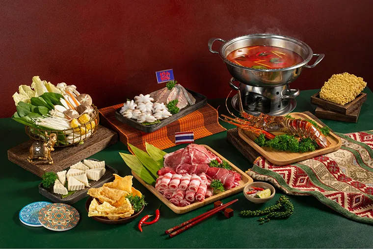 Thai Pattaya specializes in BBQ and hotpot with a strong Thai style 