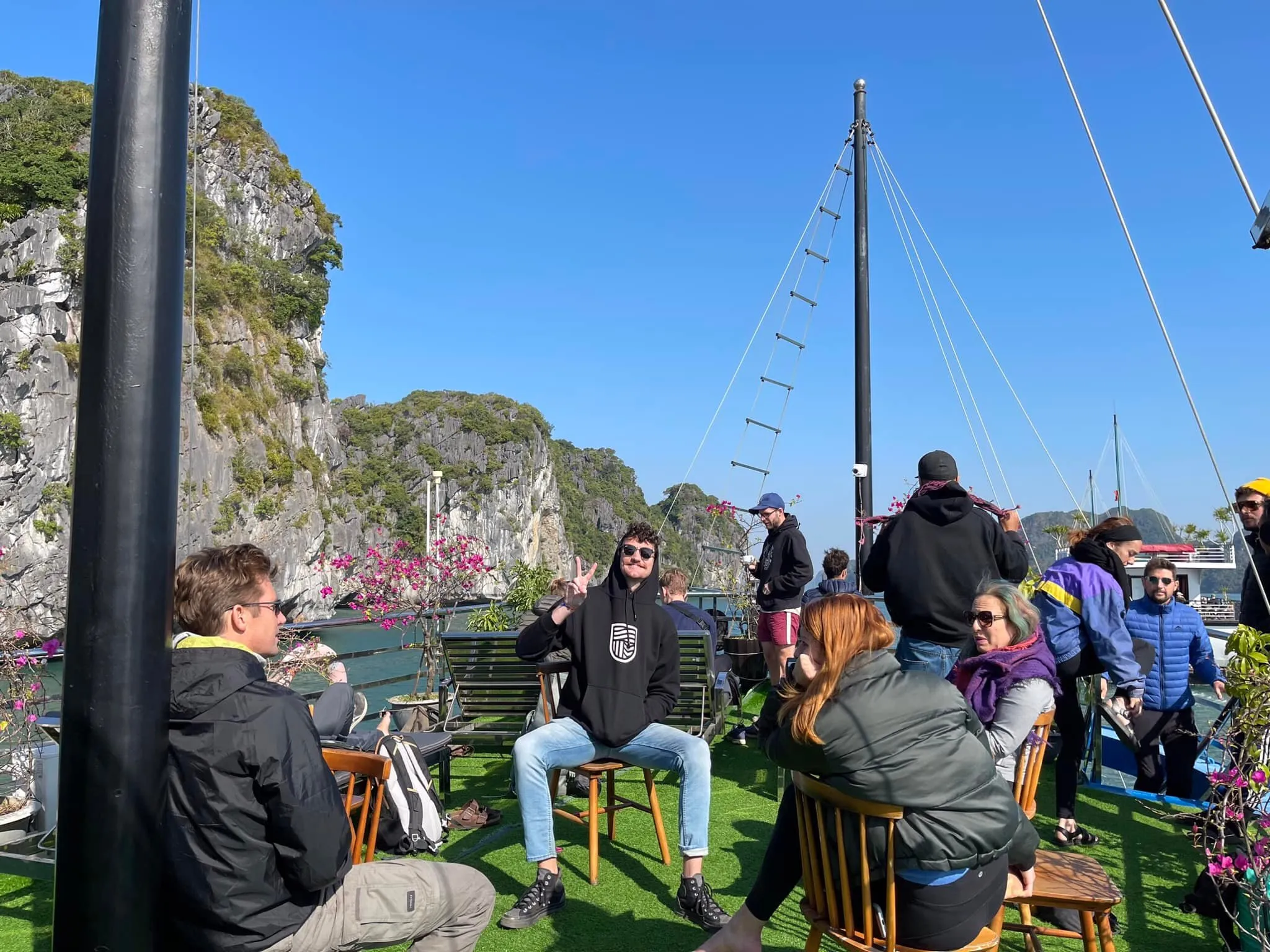 Дневная экскурсия | Наслаждение закатом в заливе Лан Ха и after noon tea на Dream Cruise | Отправление с Кат Ба