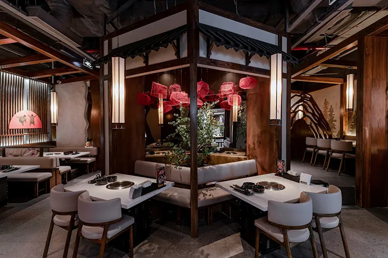 Sumo Yakiniku BBQ with cozy interior space