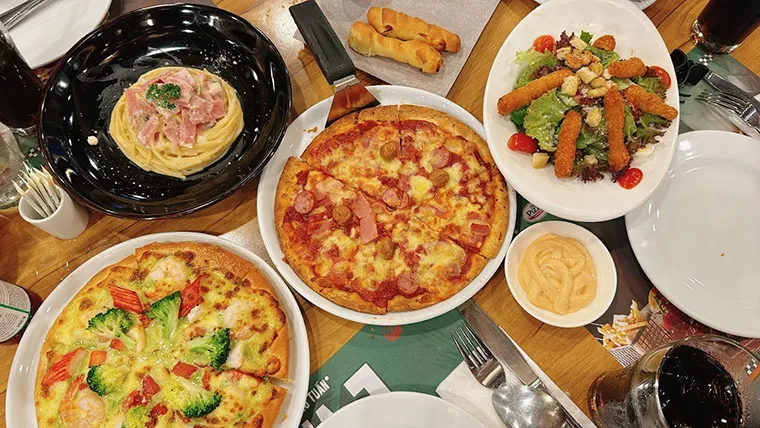 The Pizza Company also offers some Tex-Mex flavored dishes on the menu