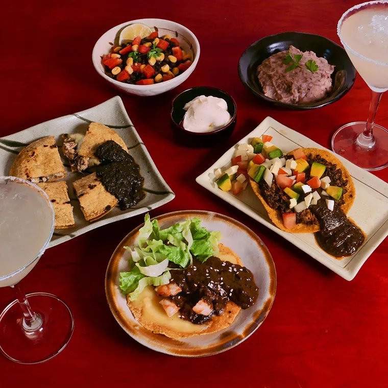 The dishes at MexMix are prepared not only deliciously but also beautifully