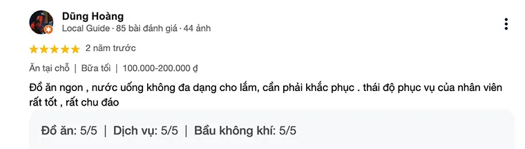 Reviews from customers