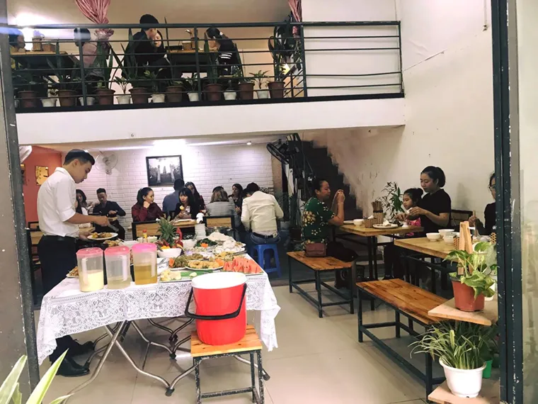 Best vegetarian pho in Hanoi at An Phuc Vegetarian Restaurant