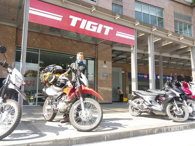 Tigit motorbikes rental in Ho Chi Minh City